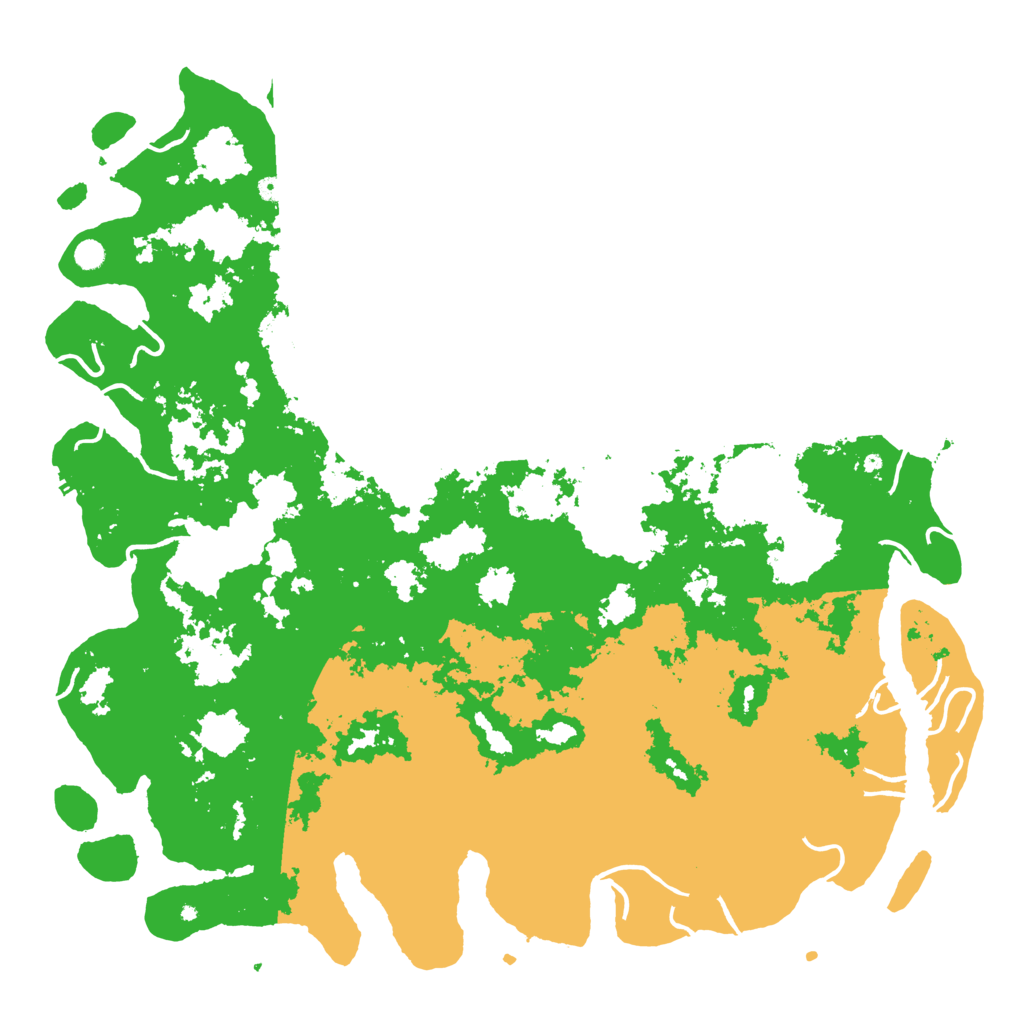 Biome Rust Map: Procedural Map, Size: 6000, Seed: 133