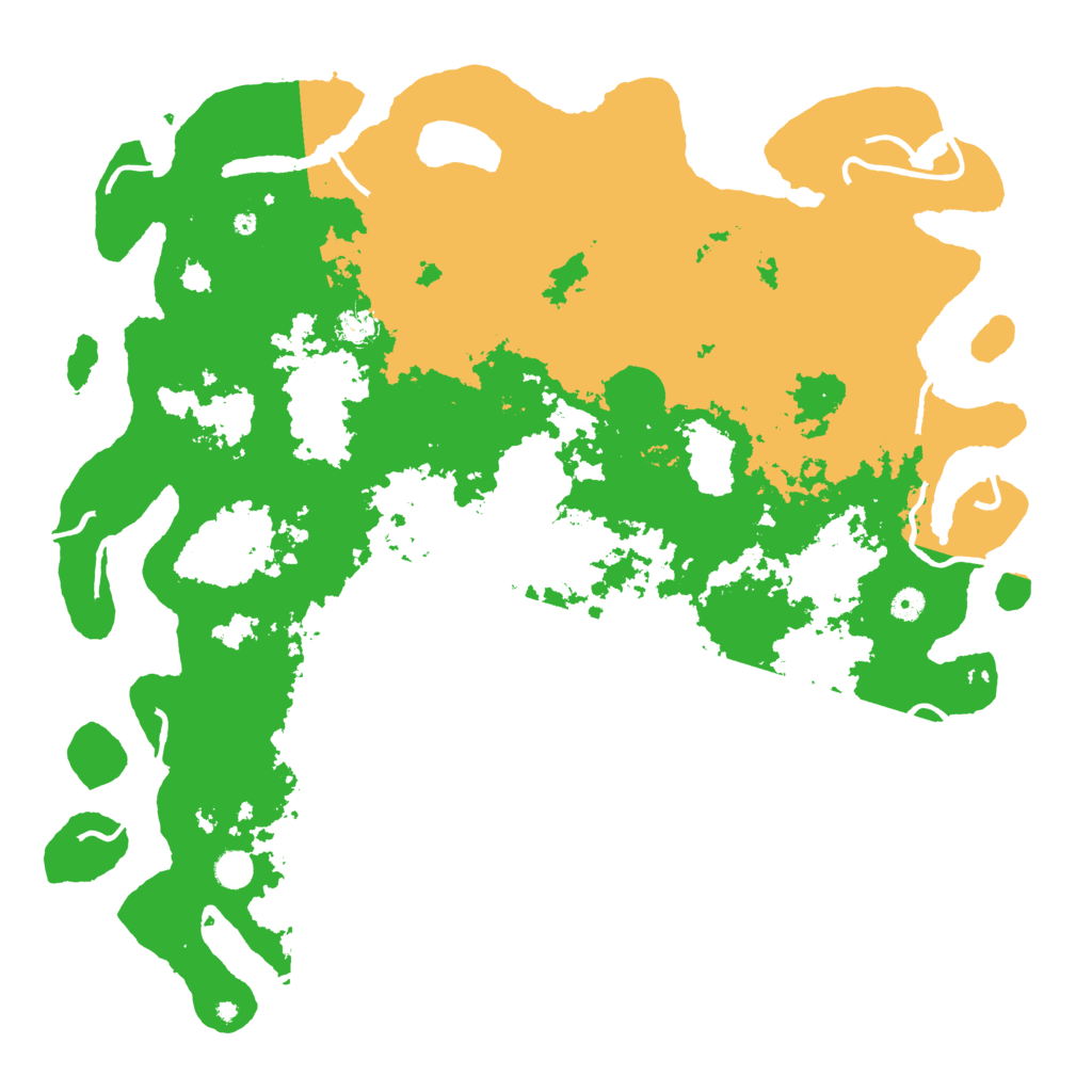 Biome Rust Map: Procedural Map, Size: 5000, Seed: 73359054
