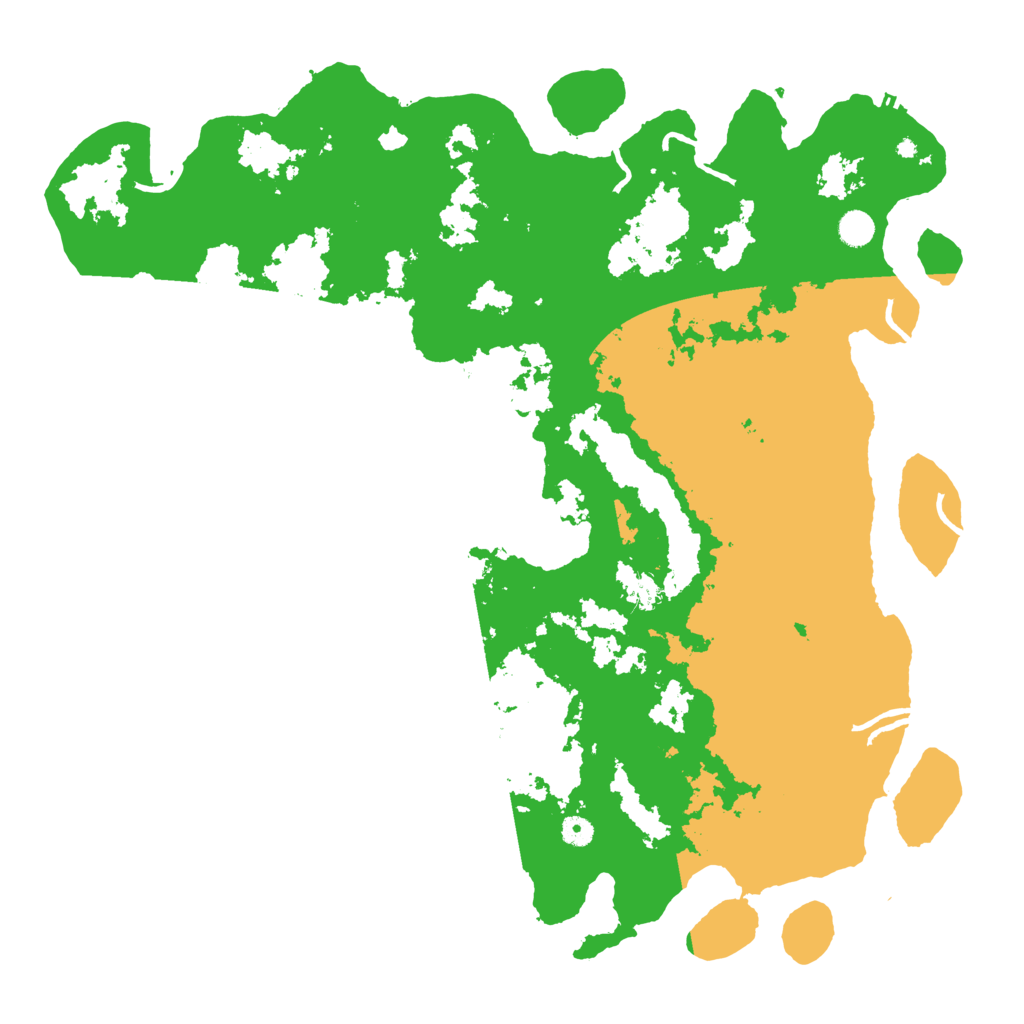 Biome Rust Map: Procedural Map, Size: 5000, Seed: 1559171450