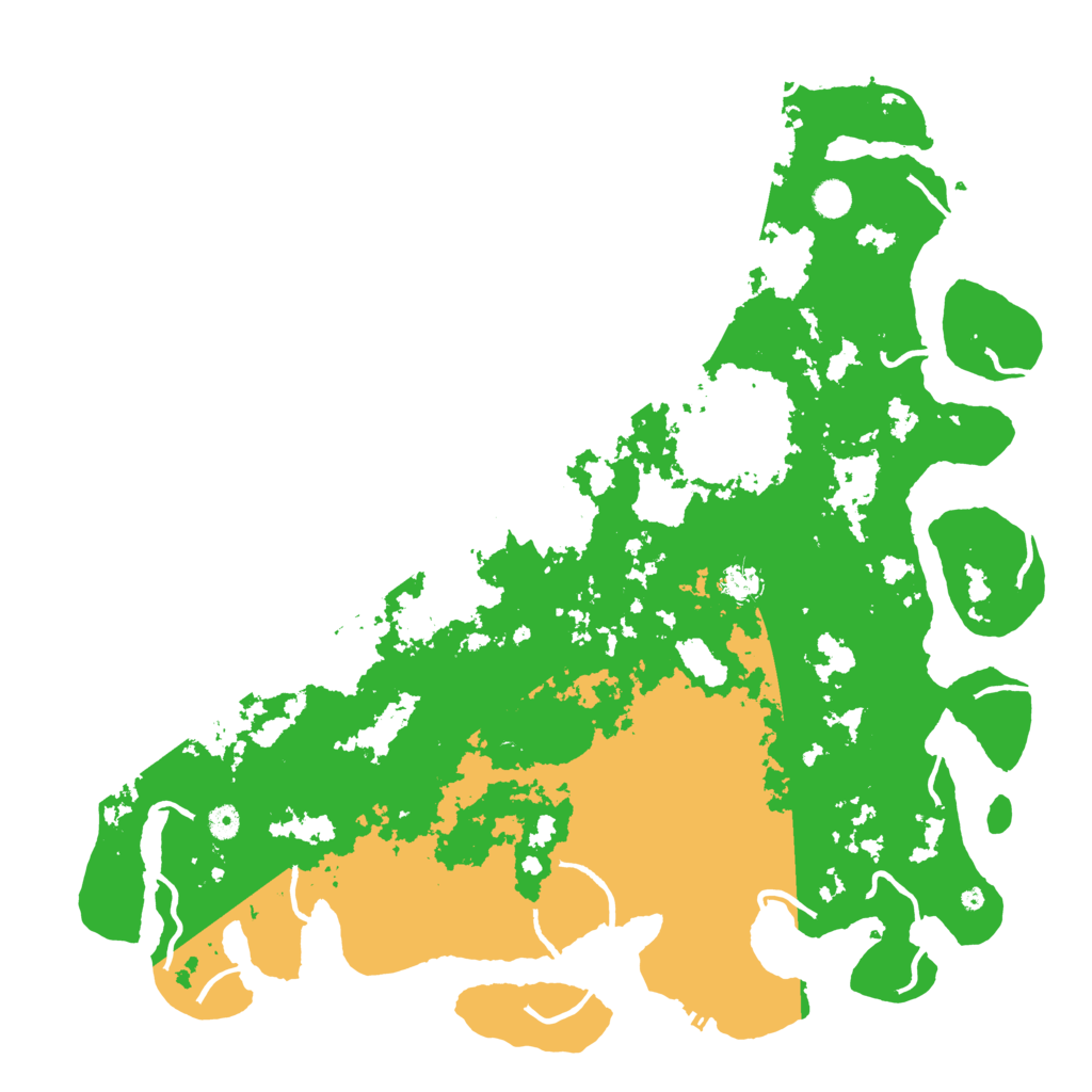 Biome Rust Map: Procedural Map, Size: 5000, Seed: 2073473885