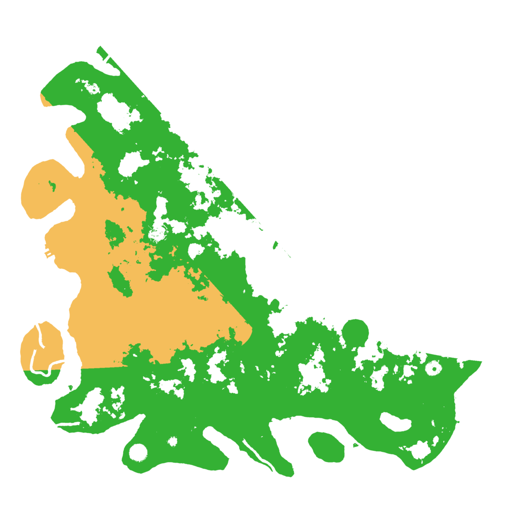Biome Rust Map: Procedural Map, Size: 5000, Seed: 951503