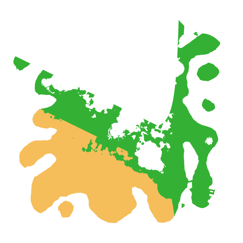 Biome Rust Map: Procedural Map, Size: 3000, Seed: 421671272