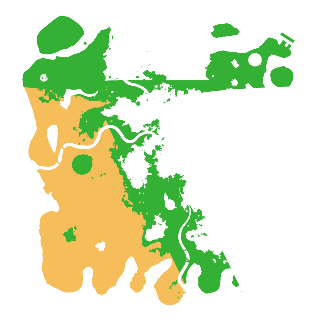 Biome Rust Map: Procedural Map, Size: 4250, Seed: 756490704