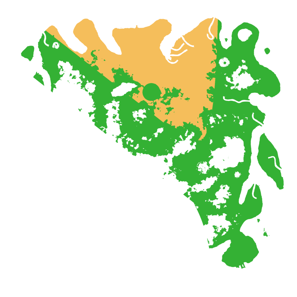 Biome Rust Map: Procedural Map, Size: 4500, Seed: 1960473495