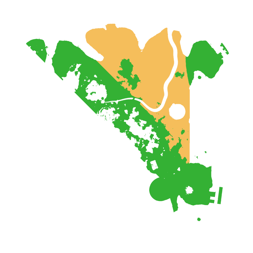 Biome Rust Map: Procedural Map, Size: 3000, Seed: 1701