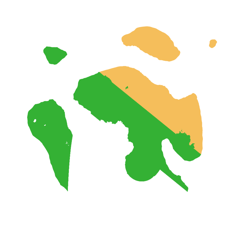 Biome Rust Map: Barren, Size: 2000, Seed: 12345641