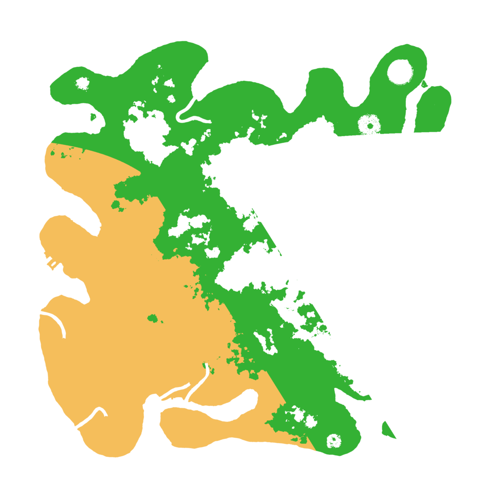 Biome Rust Map: Procedural Map, Size: 3500, Seed: 716948276