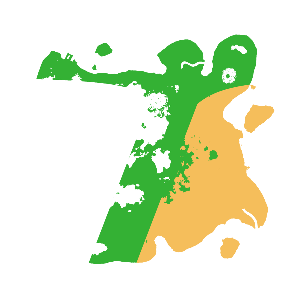 Biome Rust Map: Procedural Map, Size: 3000, Seed: 1296185904