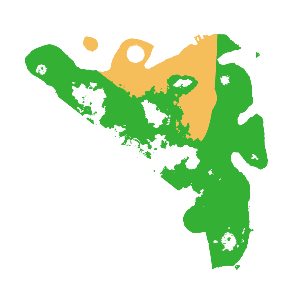 Biome Rust Map: Procedural Map, Size: 3000, Seed: 496044318