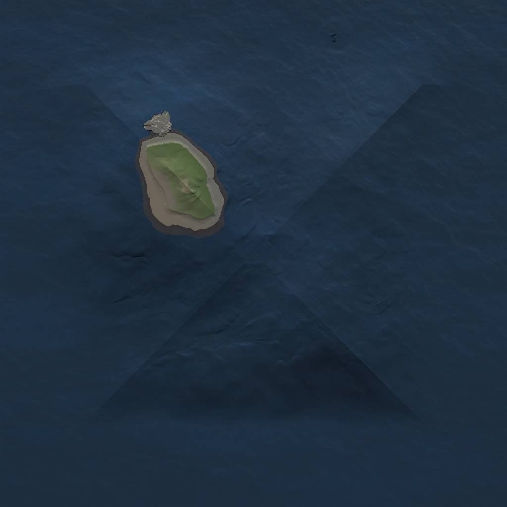 Rust Map: Procedural Map, Size: 1000, Seed: 923834, 3 Monuments