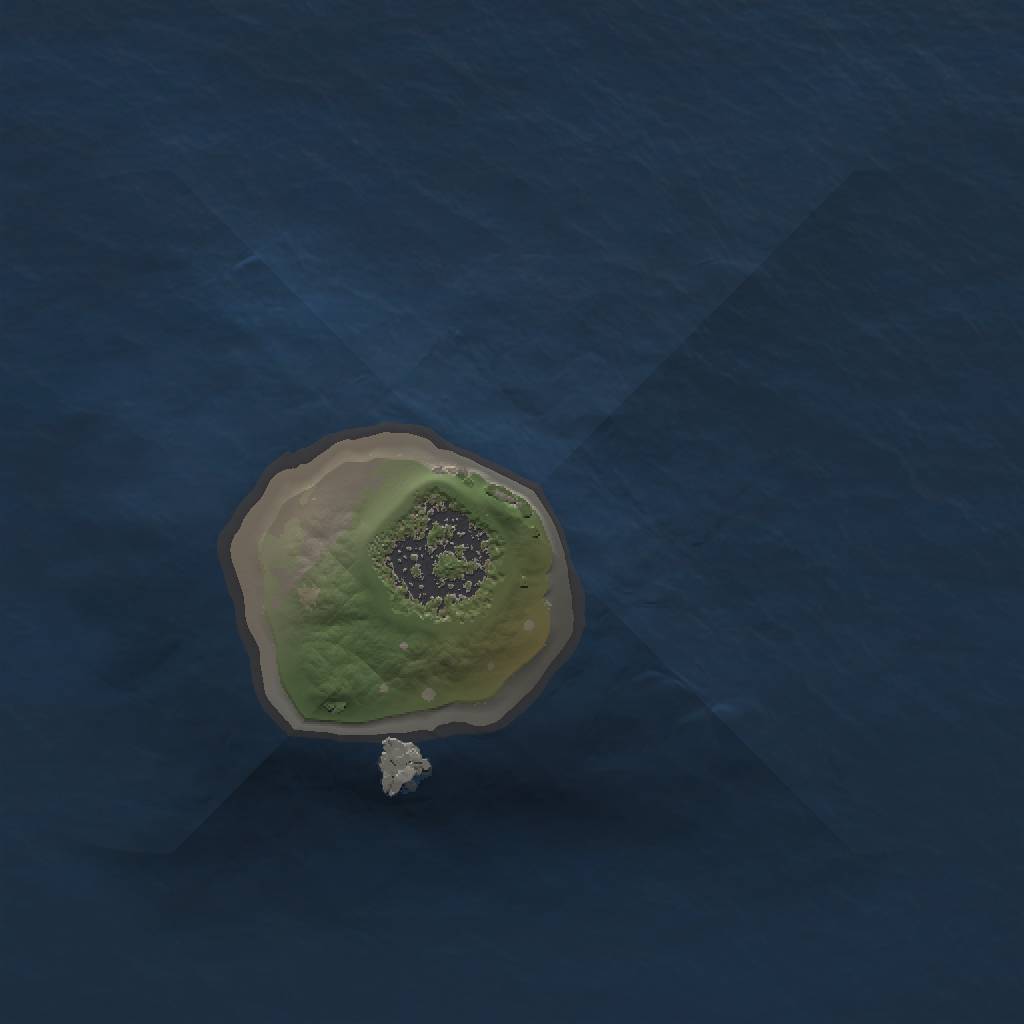 Rust Map: Procedural Map, Size: 1000, Seed: 3567375, 3 Monuments