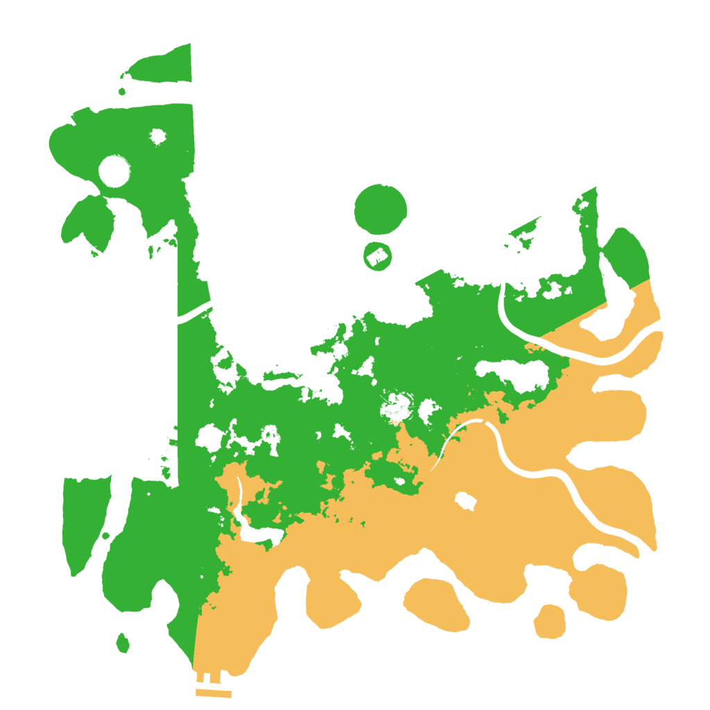 Biome Rust Map: Procedural Map, Size: 4000, Seed: 81221