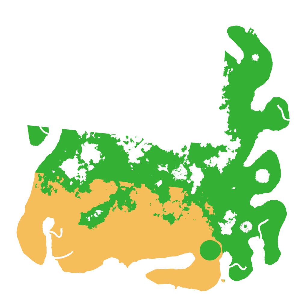 Biome Rust Map: Procedural Map, Size: 4000, Seed: 185687