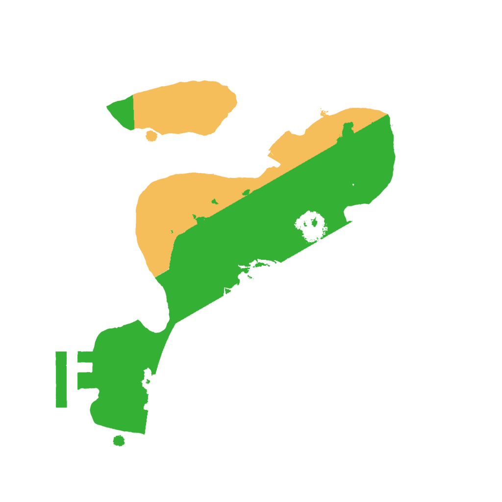 Biome Rust Map: Procedural Map, Size: 1800, Seed: 9