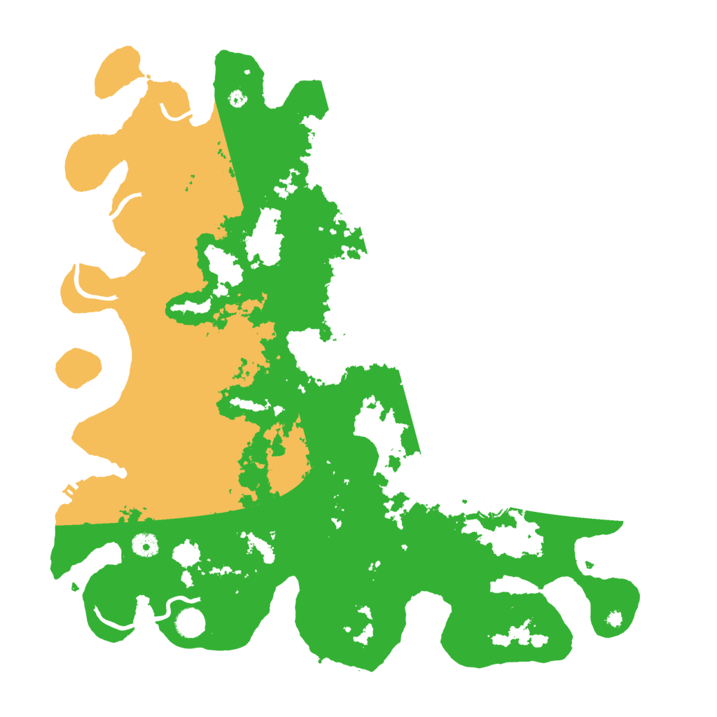 Biome Rust Map: Procedural Map, Size: 4250, Seed: 5858