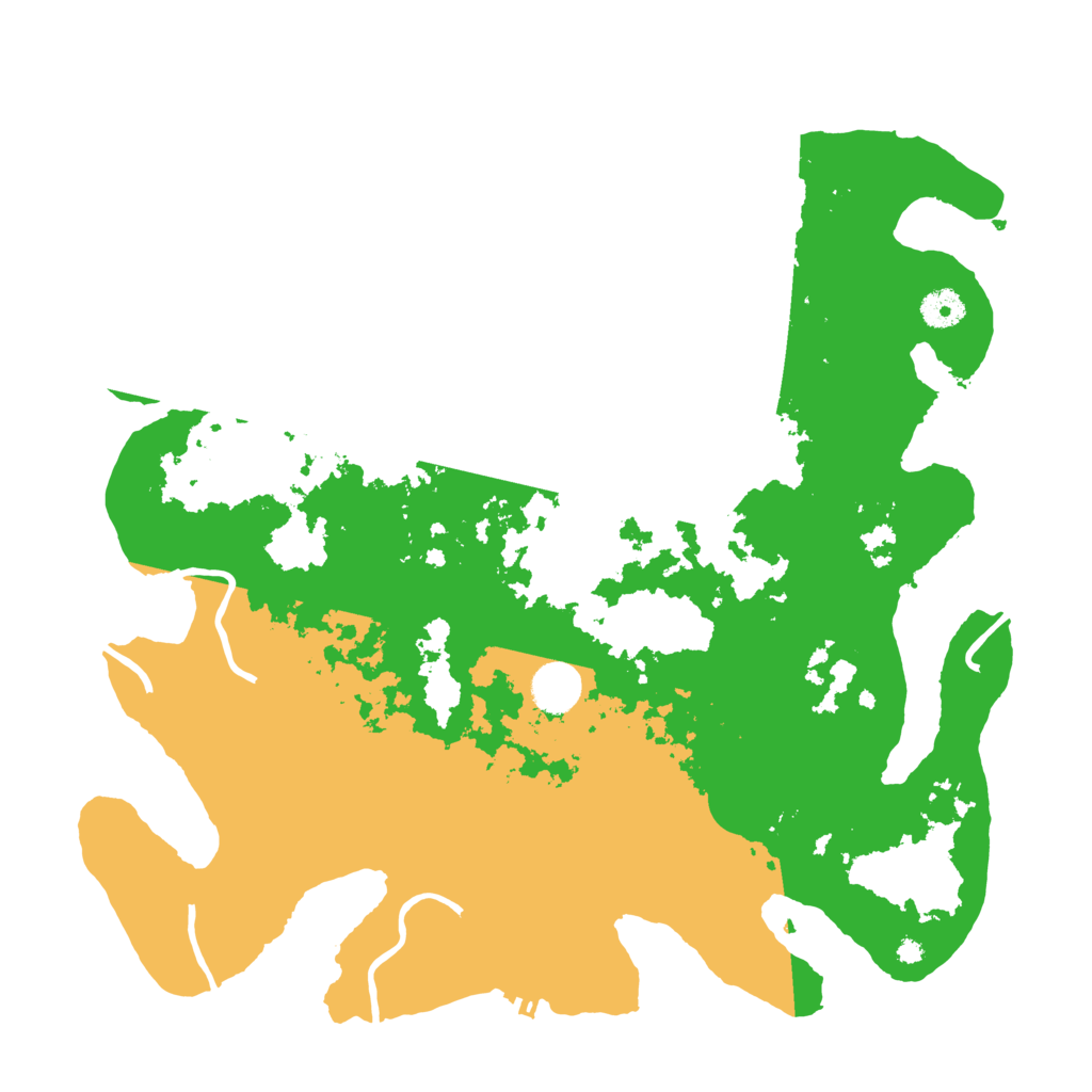 Biome Rust Map: Procedural Map, Size: 4000, Seed: 1285199135