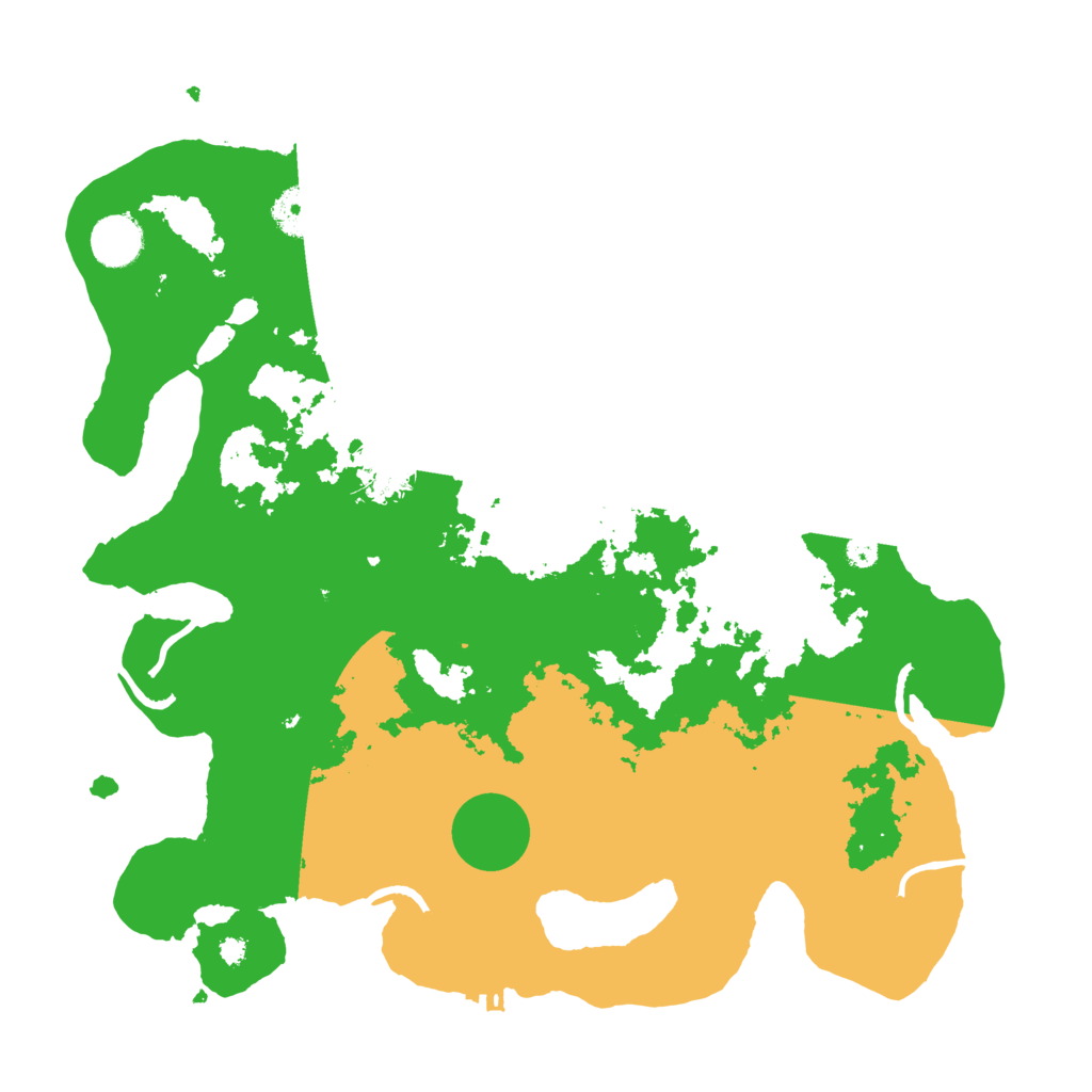 Biome Rust Map: Procedural Map, Size: 3700, Seed: 47664812