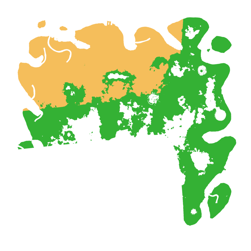 Biome Rust Map: Procedural Map, Size: 4000, Seed: 594770