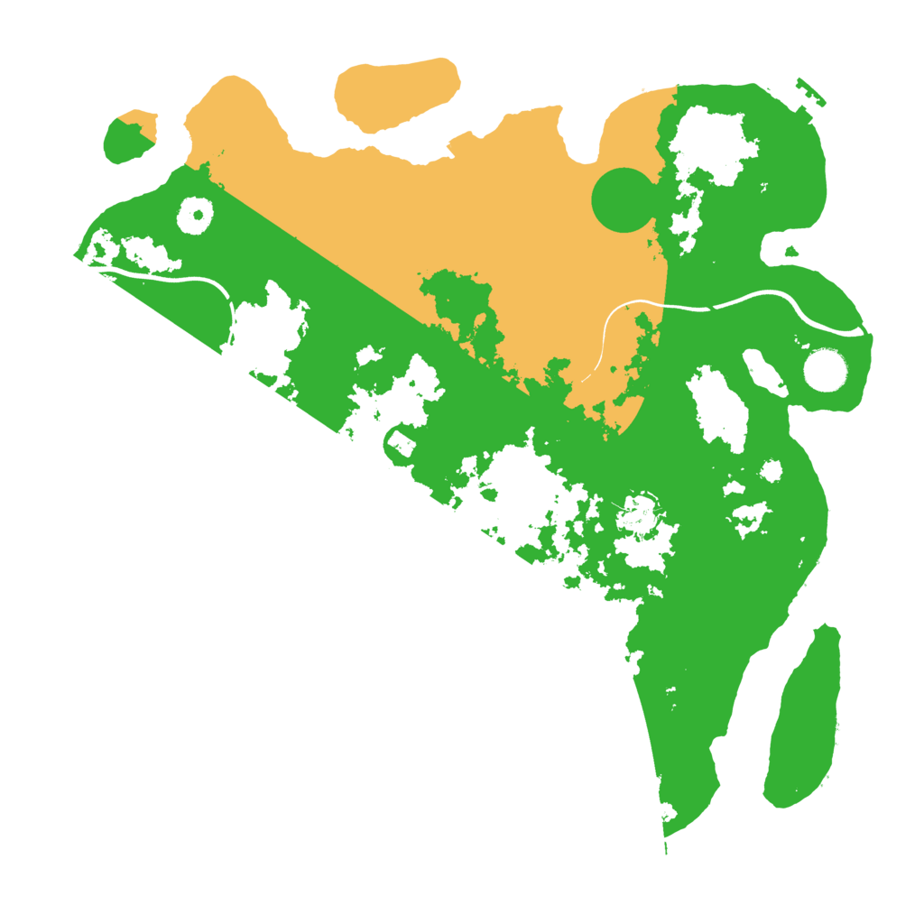 Biome Rust Map: Procedural Map, Size: 3750, Seed: 747708457