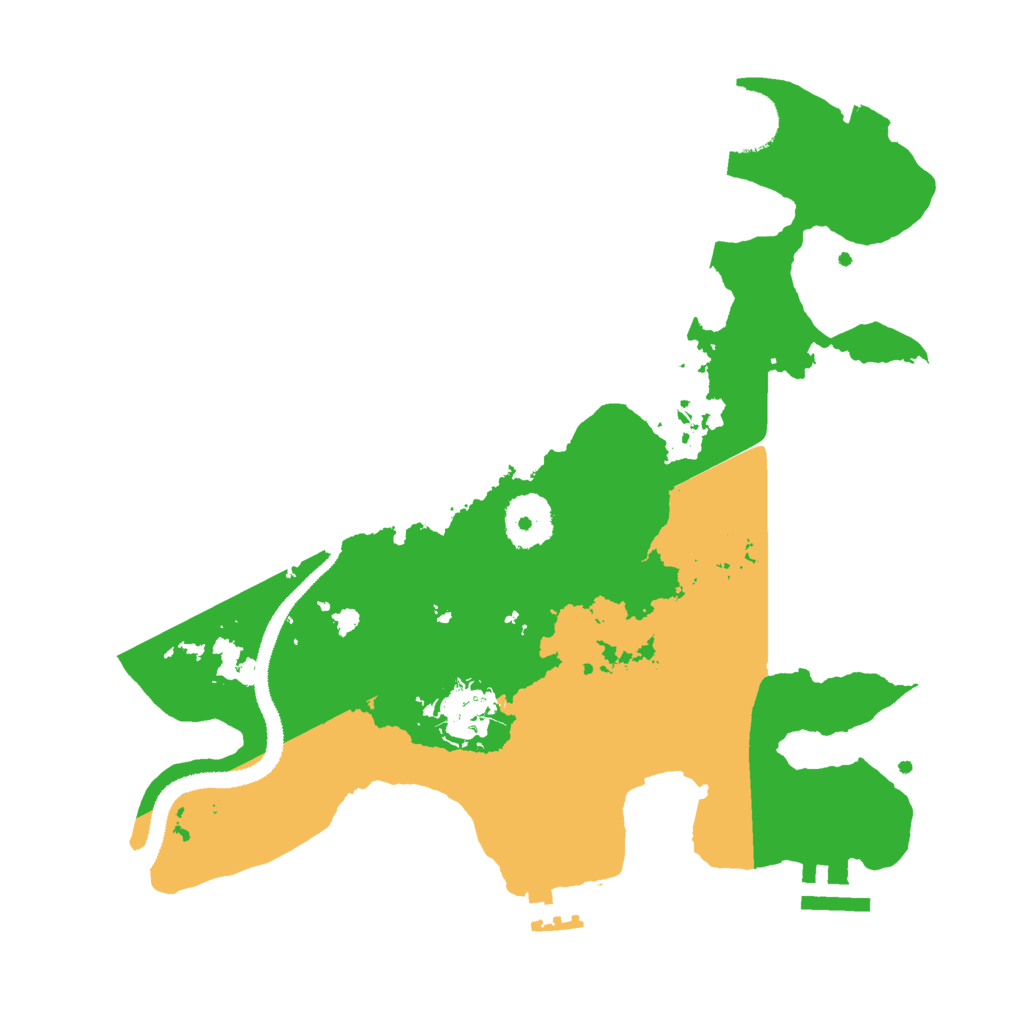 Biome Rust Map: Procedural Map, Size: 3000, Seed: 87156