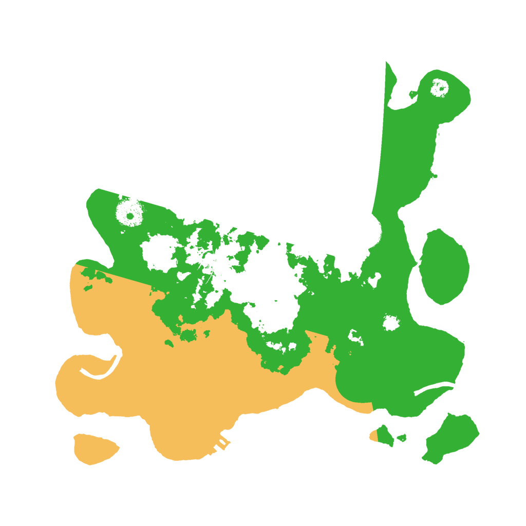 Biome Rust Map: Procedural Map, Size: 3000, Seed: 1544203671