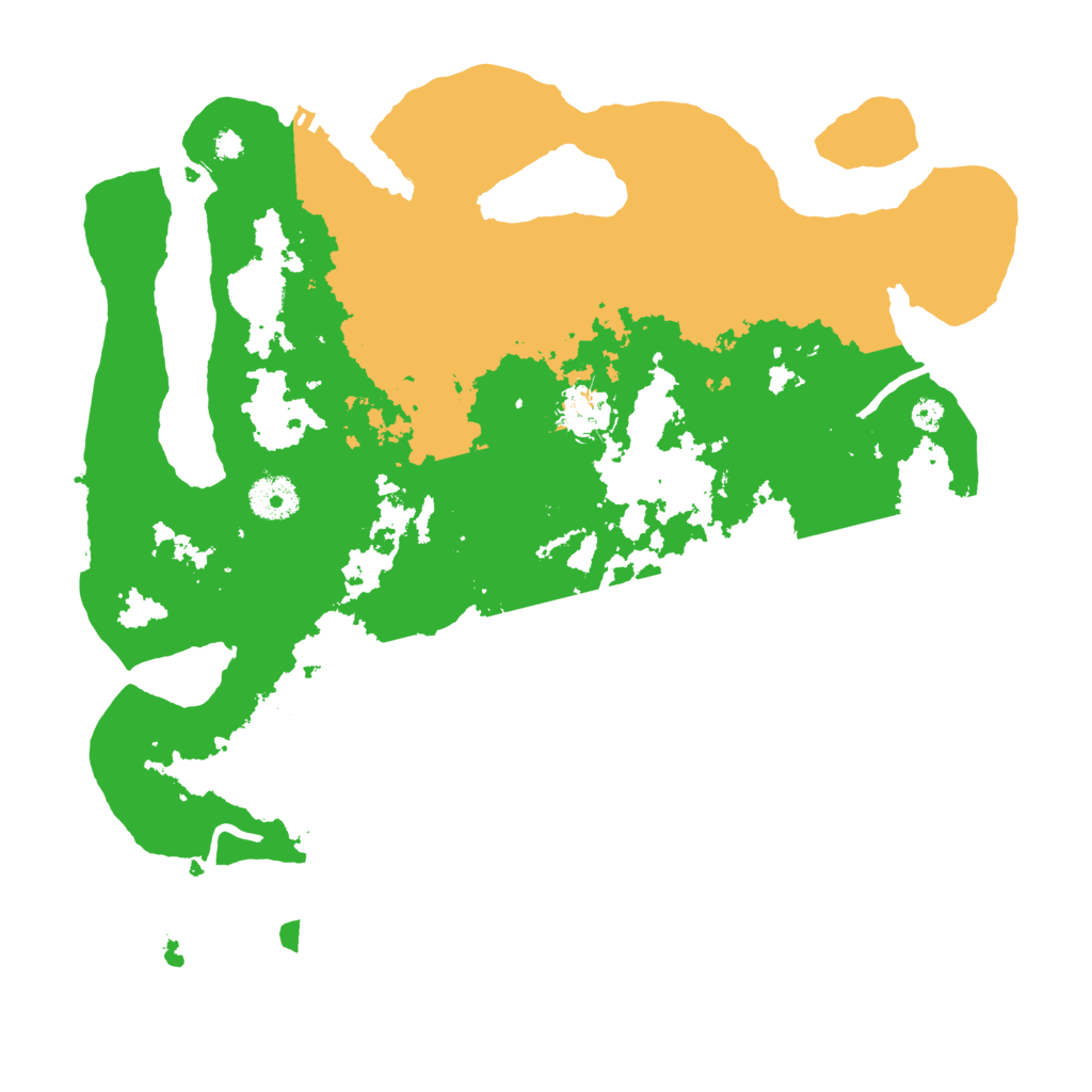 Biome Rust Map: Procedural Map, Size: 3500, Seed: 265564246