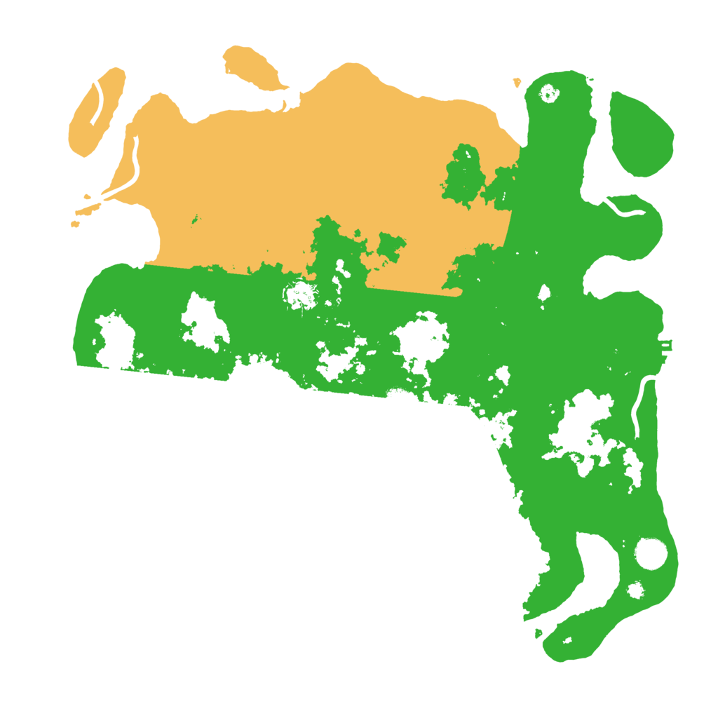 Biome Rust Map: Procedural Map, Size: 4000, Seed: 776051919