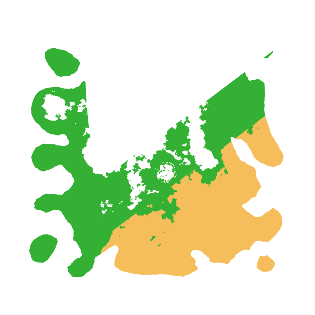 Biome Rust Map: Barren, Size: 3000, Seed: 720531029