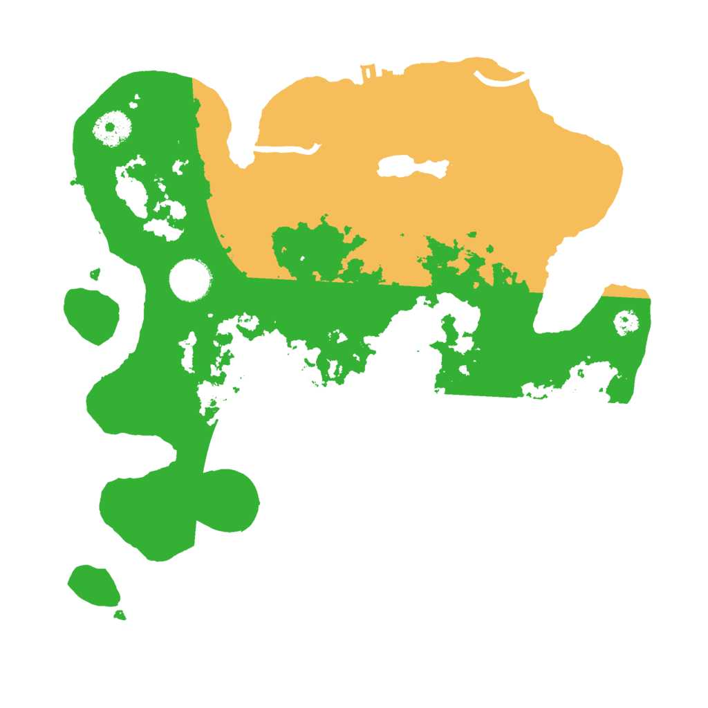 Biome Rust Map: Procedural Map, Size: 3000, Seed: 4790