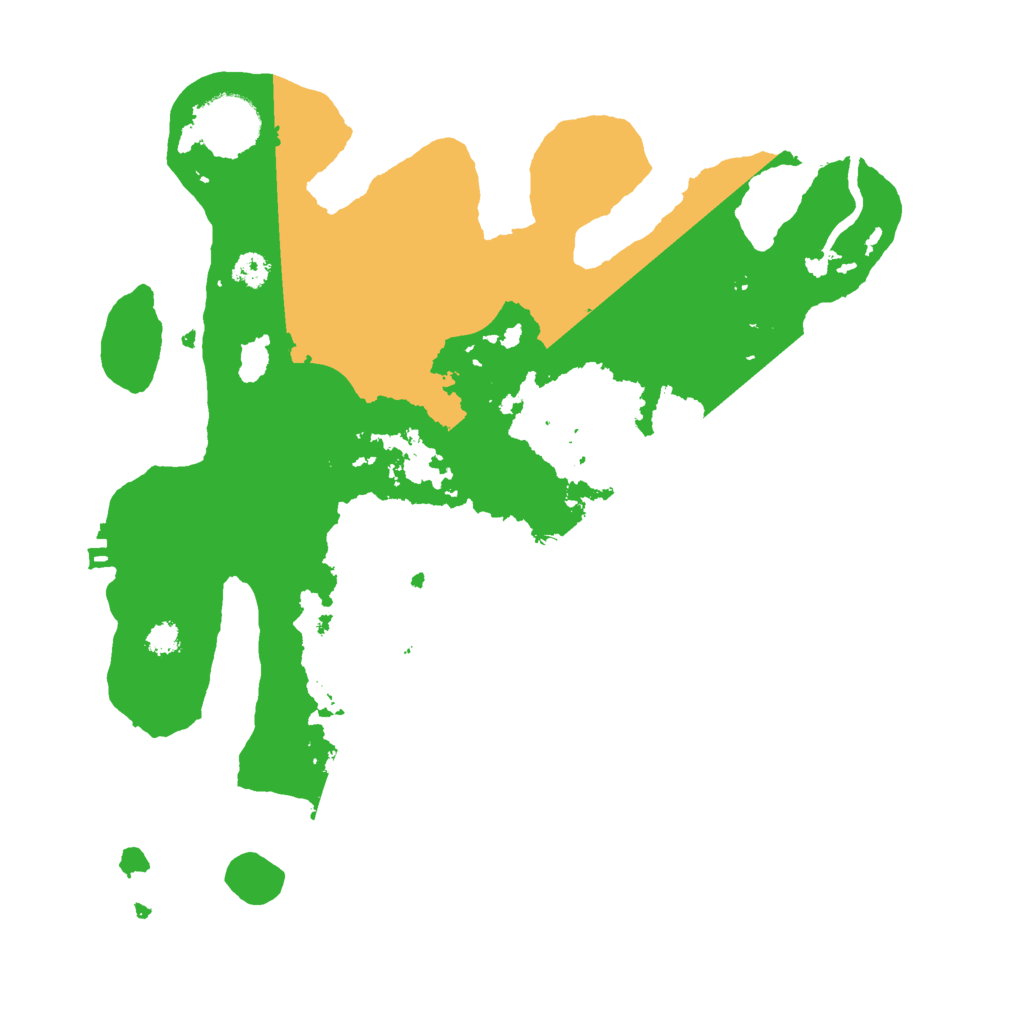 Biome Rust Map: Procedural Map, Size: 3000, Seed: 245058265