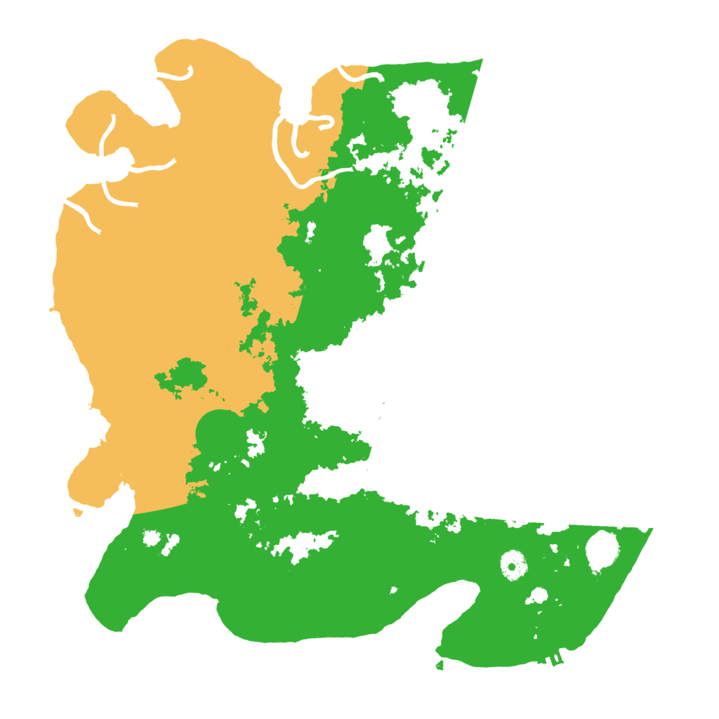 Biome Rust Map: Procedural Map, Size: 3850, Seed: 450429614