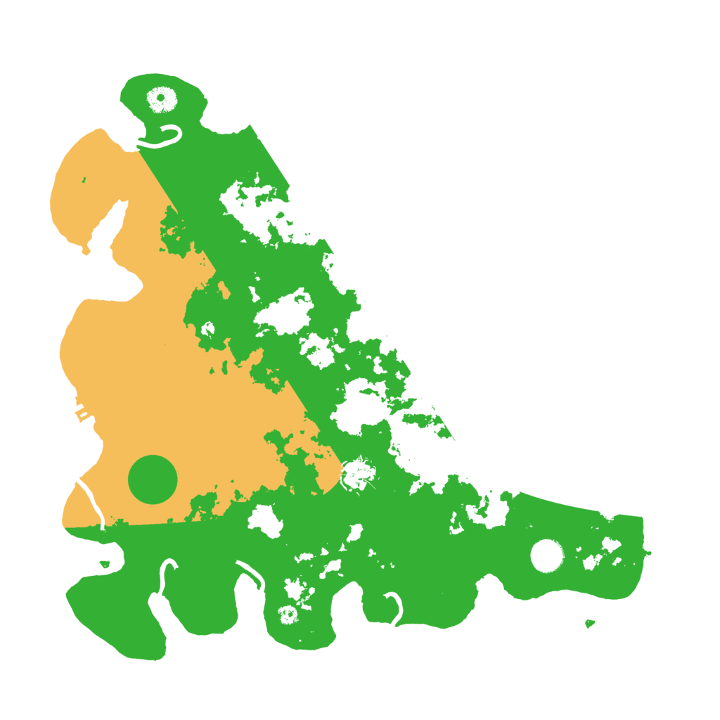 Biome Rust Map: Procedural Map, Size: 3850, Seed: 2099248082