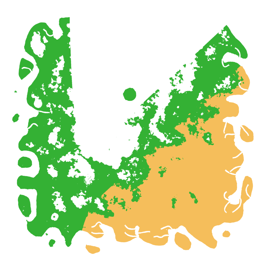 Biome Rust Map: Procedural Map, Size: 5500, Seed: 434861294