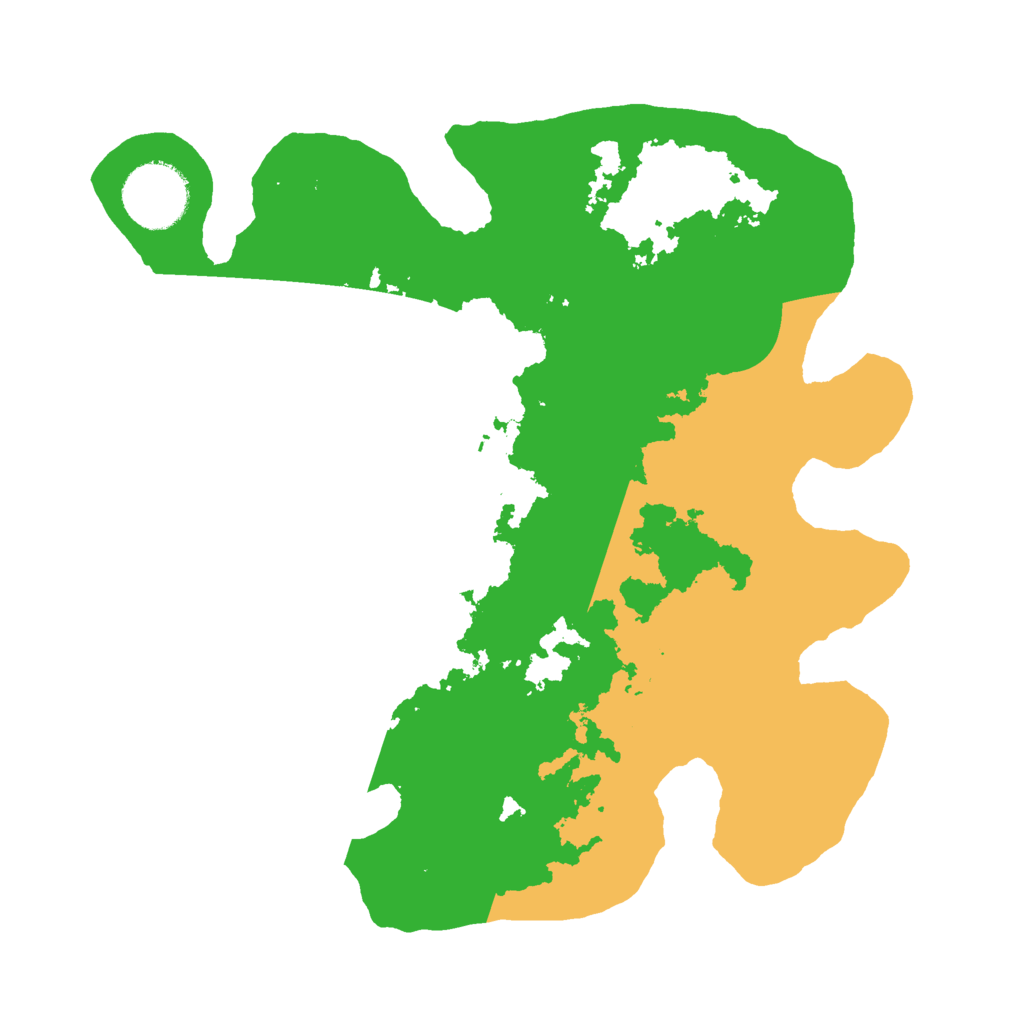 Biome Rust Map: Barren, Size: 2750, Seed: 1561658