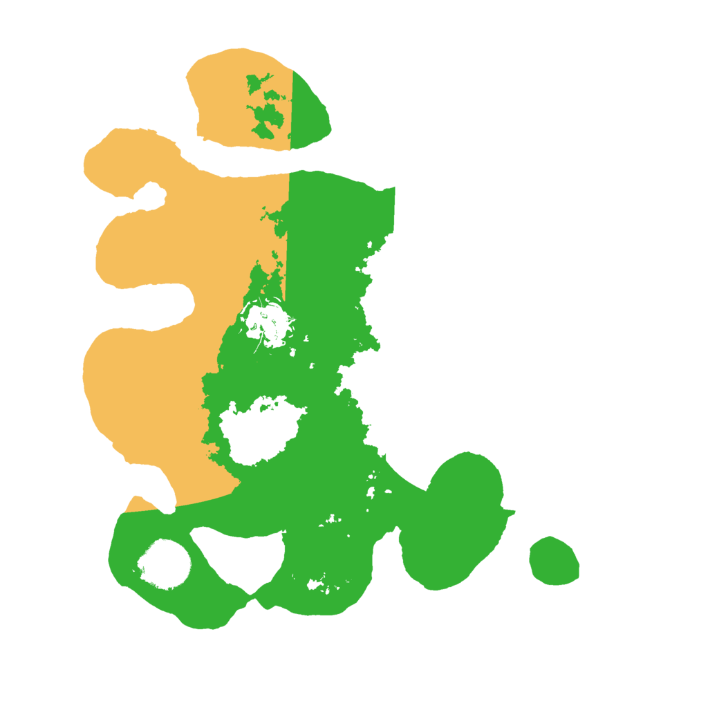 Biome Rust Map: Barren, Size: 2600, Seed: 3123