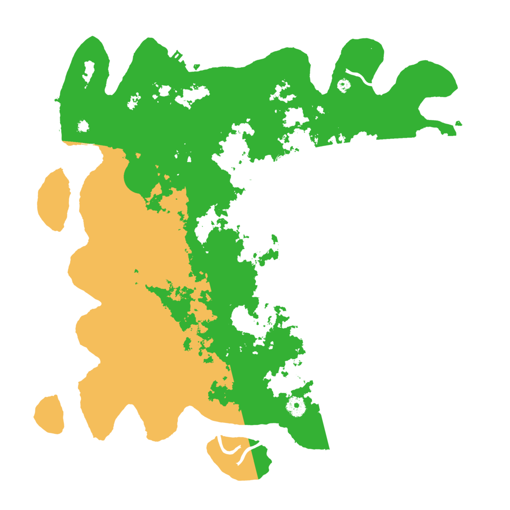 Biome Rust Map: Procedural Map, Size: 4000, Seed: 63255