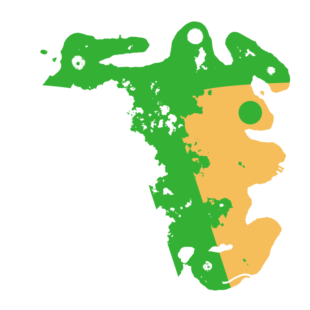 Biome Rust Map: Procedural Map, Size: 3500, Seed: 20220706