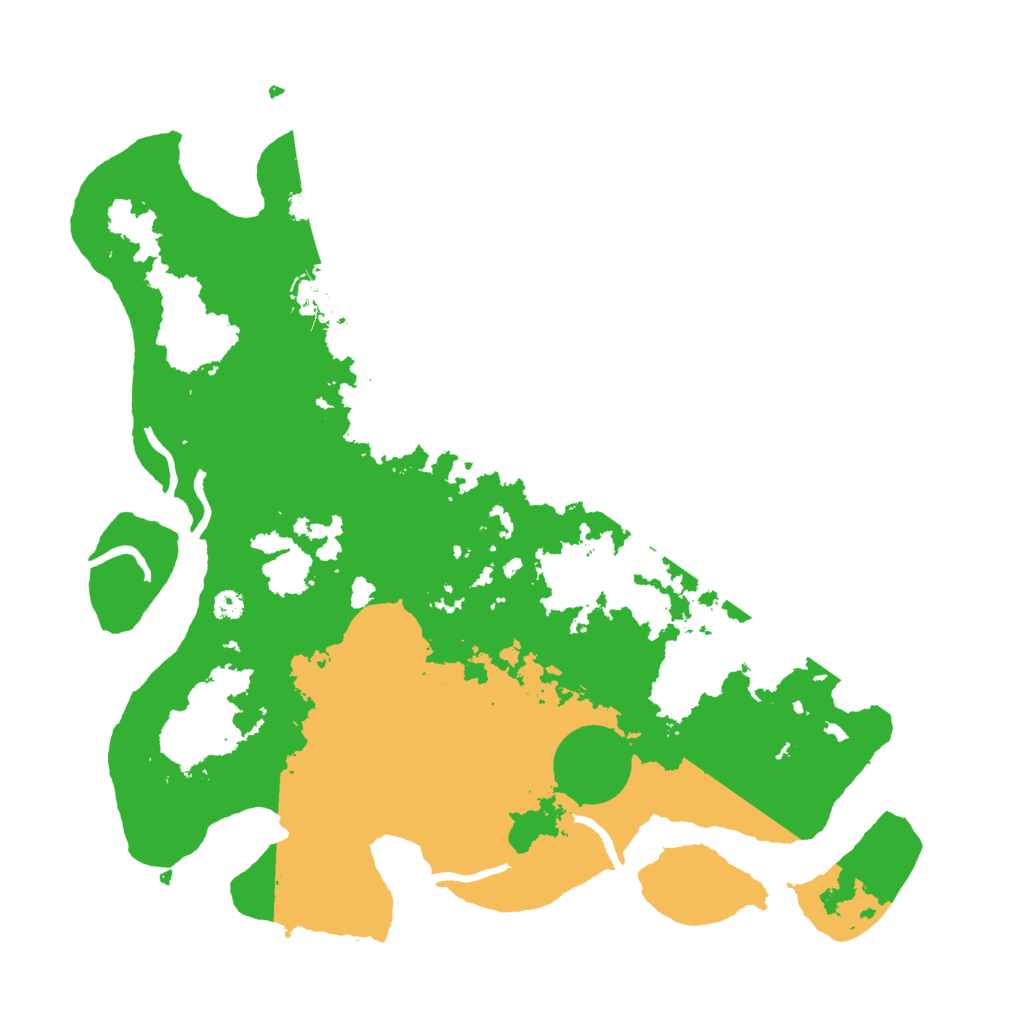 Biome Rust Map: Procedural Map, Size: 3500, Seed: 1529613556