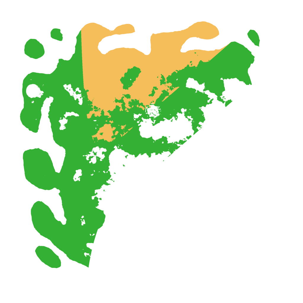 Biome Rust Map: Barren, Size: 4000, Seed: 709864996