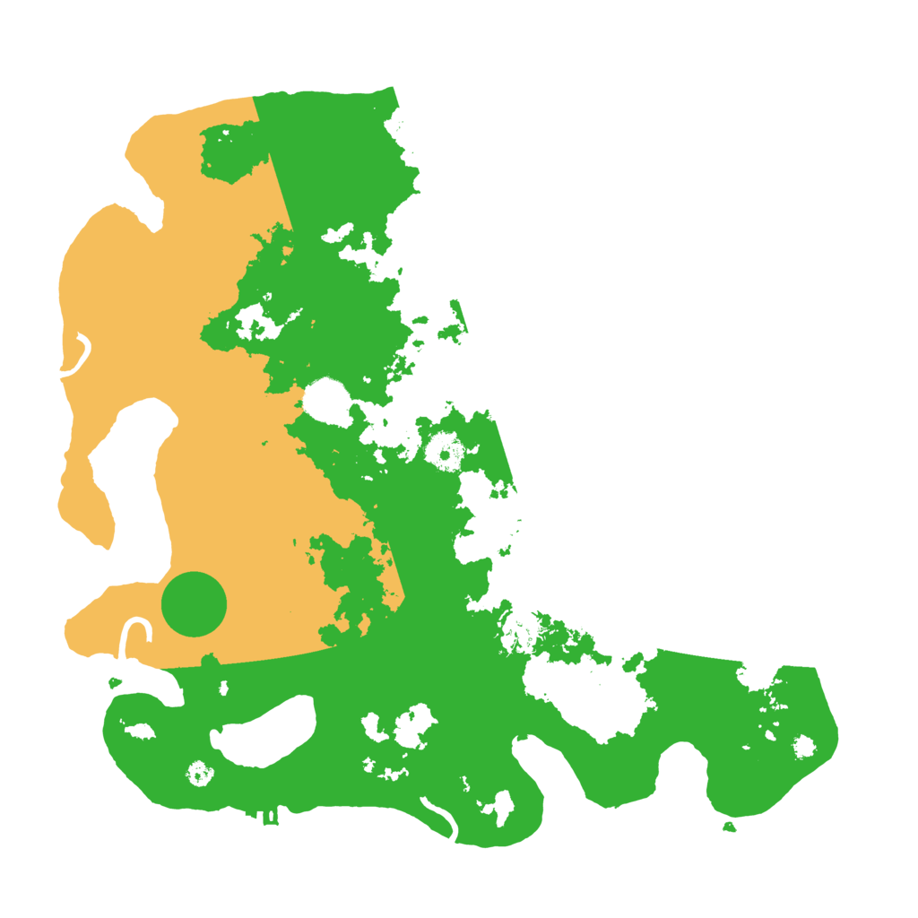 Biome Rust Map: Procedural Map, Size: 3700, Seed: 913821669