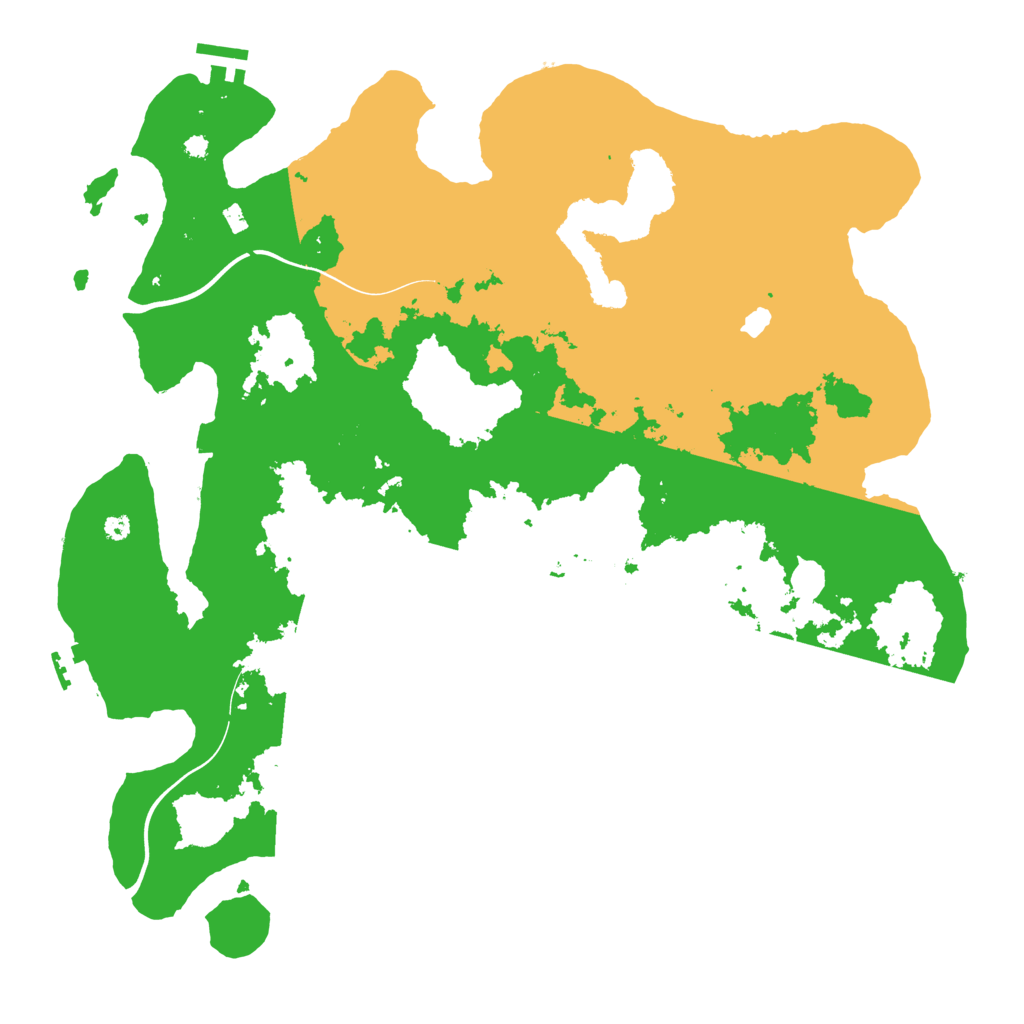 Biome Rust Map: Procedural Map, Size: 4000, Seed: 9782