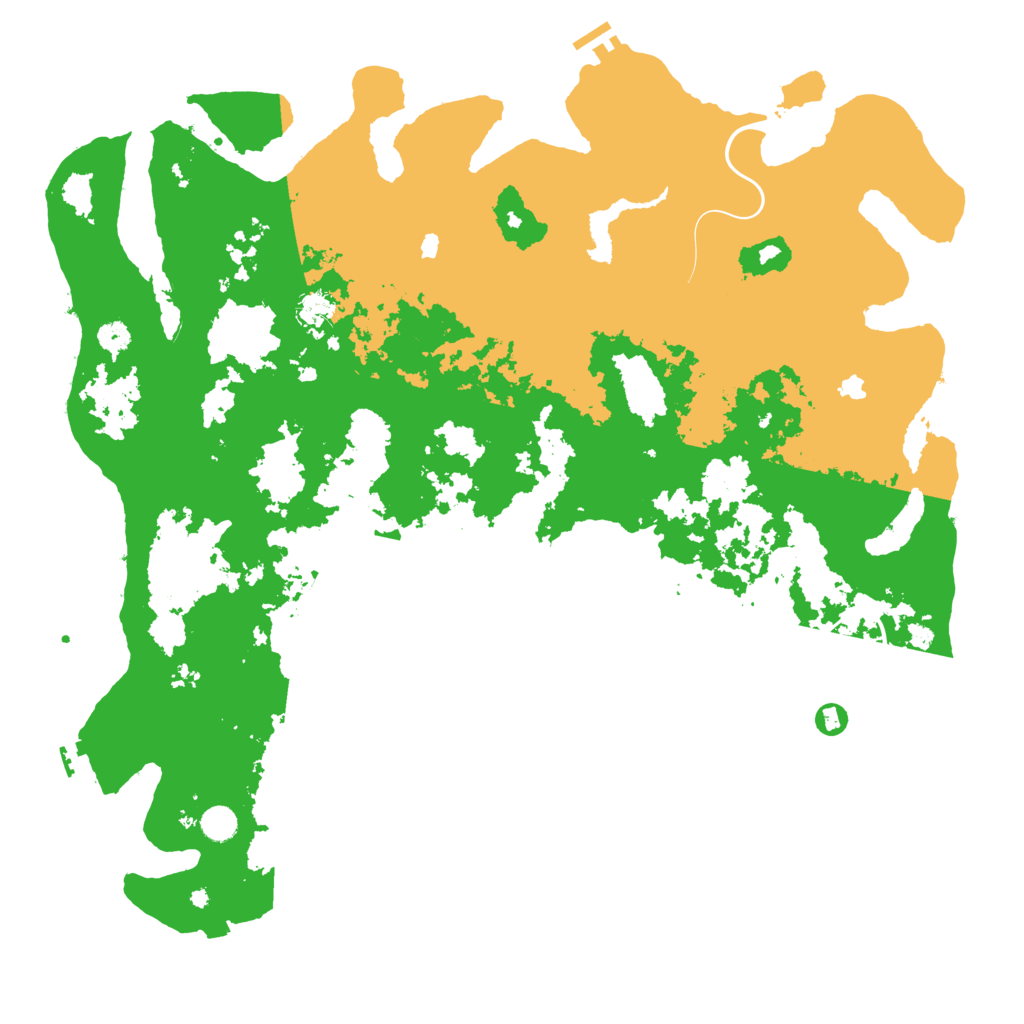 Biome Rust Map: Procedural Map, Size: 5000, Seed: 2115034814