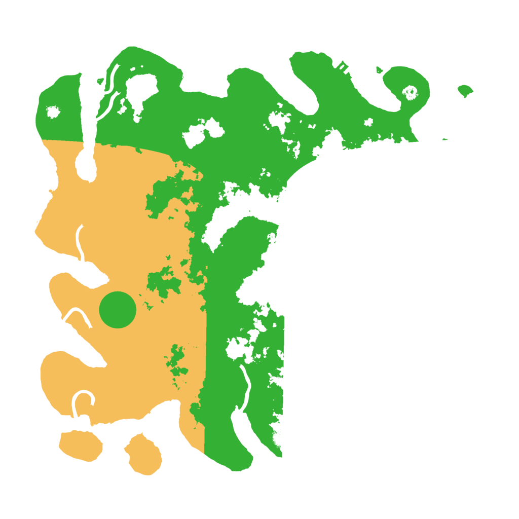 Biome Rust Map: Procedural Map, Size: 3700, Seed: 875204754