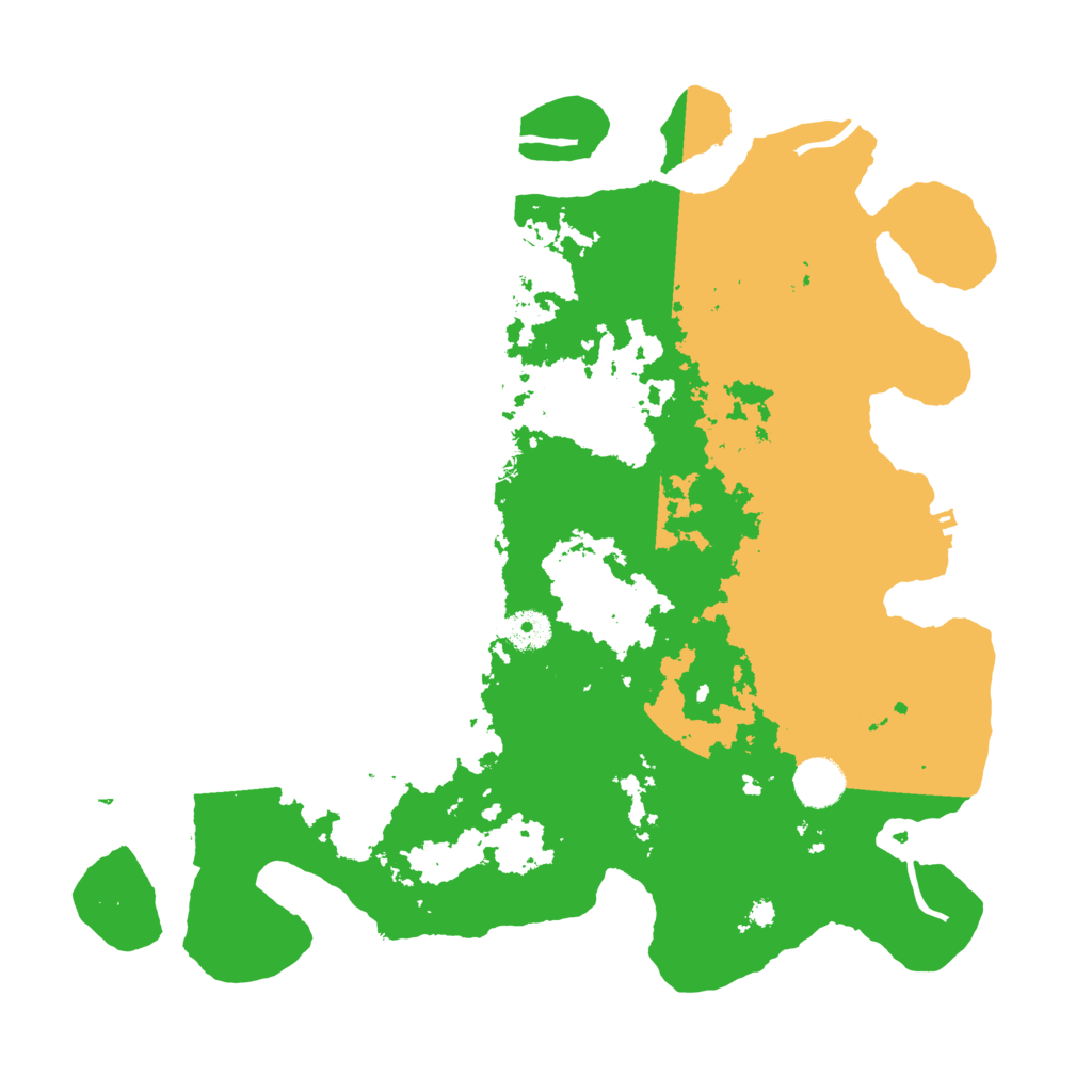 Biome Rust Map: Procedural Map, Size: 3850, Seed: 689521002