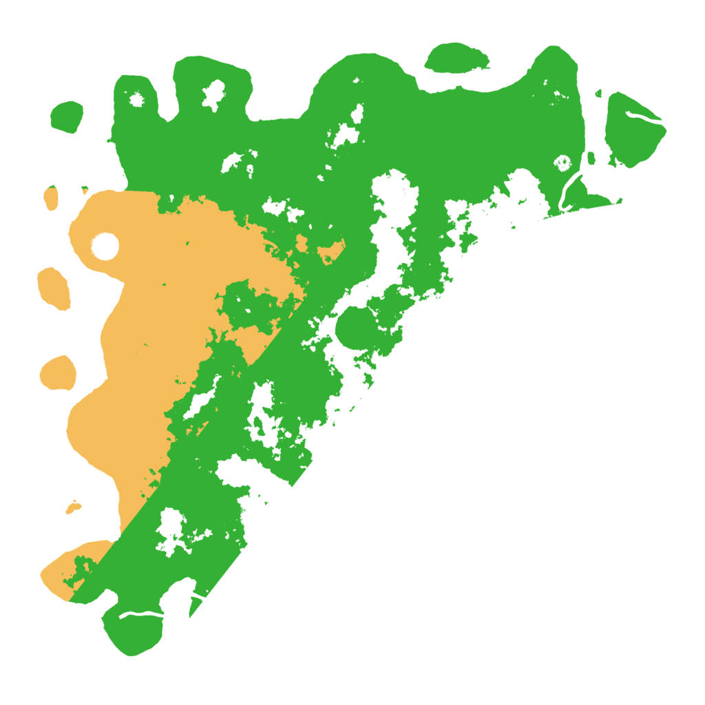 Biome Rust Map: Procedural Map, Size: 4500, Seed: 224119691