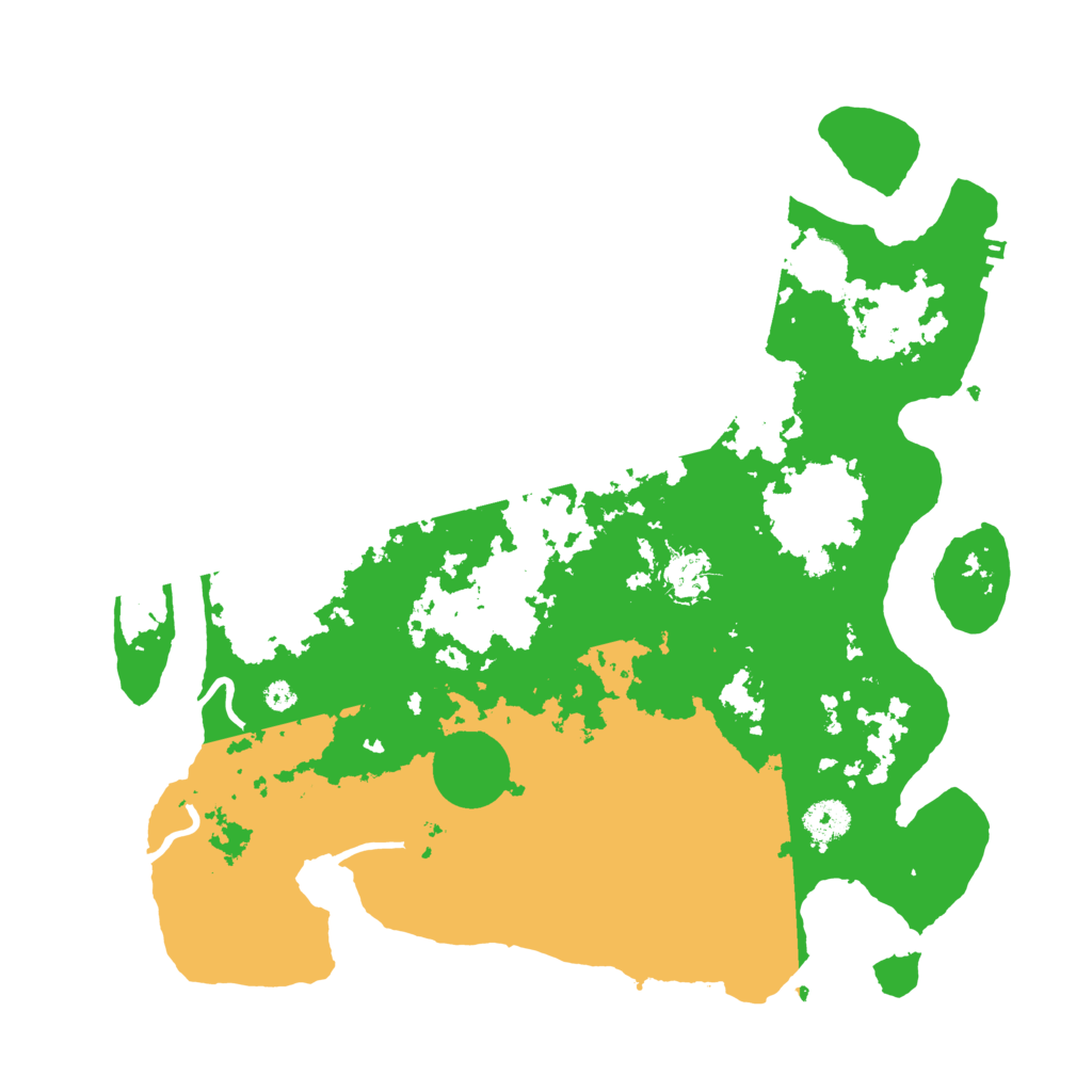 Biome Rust Map: Procedural Map, Size: 3750, Seed: 835000845