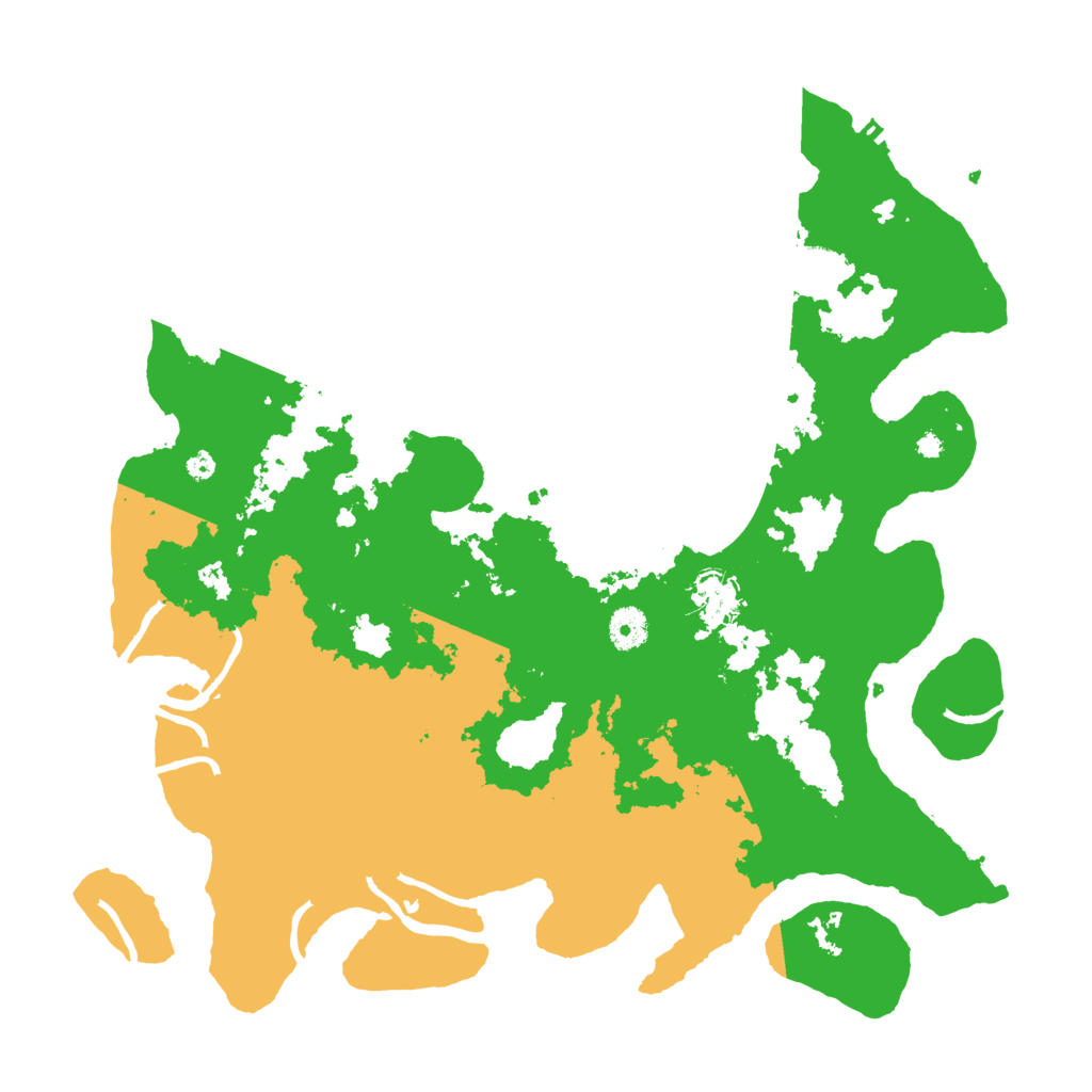 Biome Rust Map: Procedural Map, Size: 4000, Seed: 652325