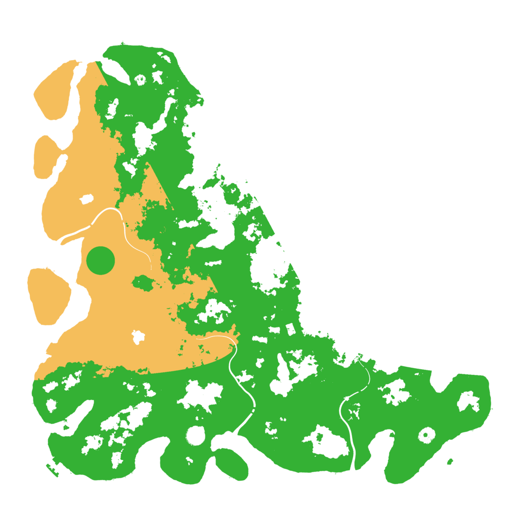Biome Rust Map: Procedural Map, Size: 4800, Seed: 671011