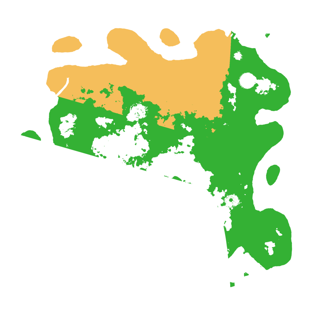 Biome Rust Map: Procedural Map, Size: 3500, Seed: 34658465