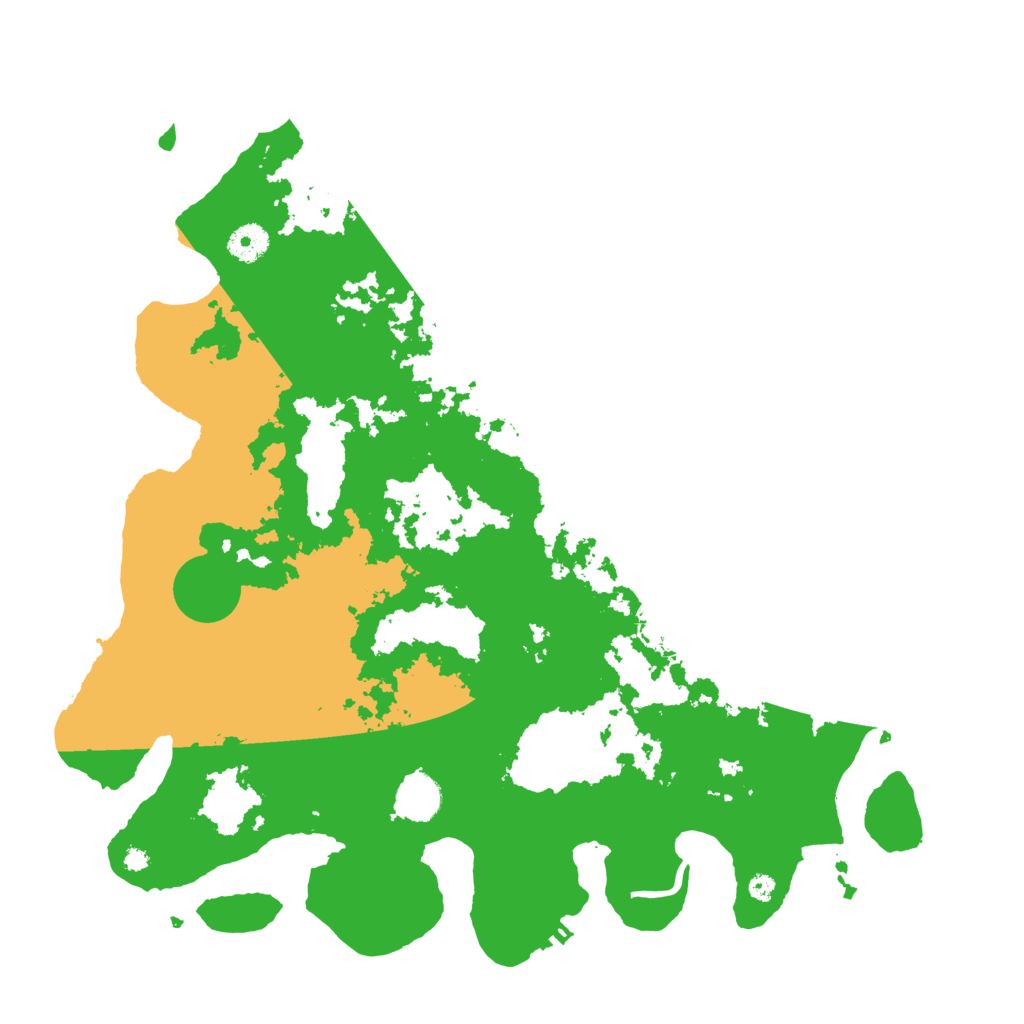 Biome Rust Map: Procedural Map, Size: 4000, Seed: 1264896415